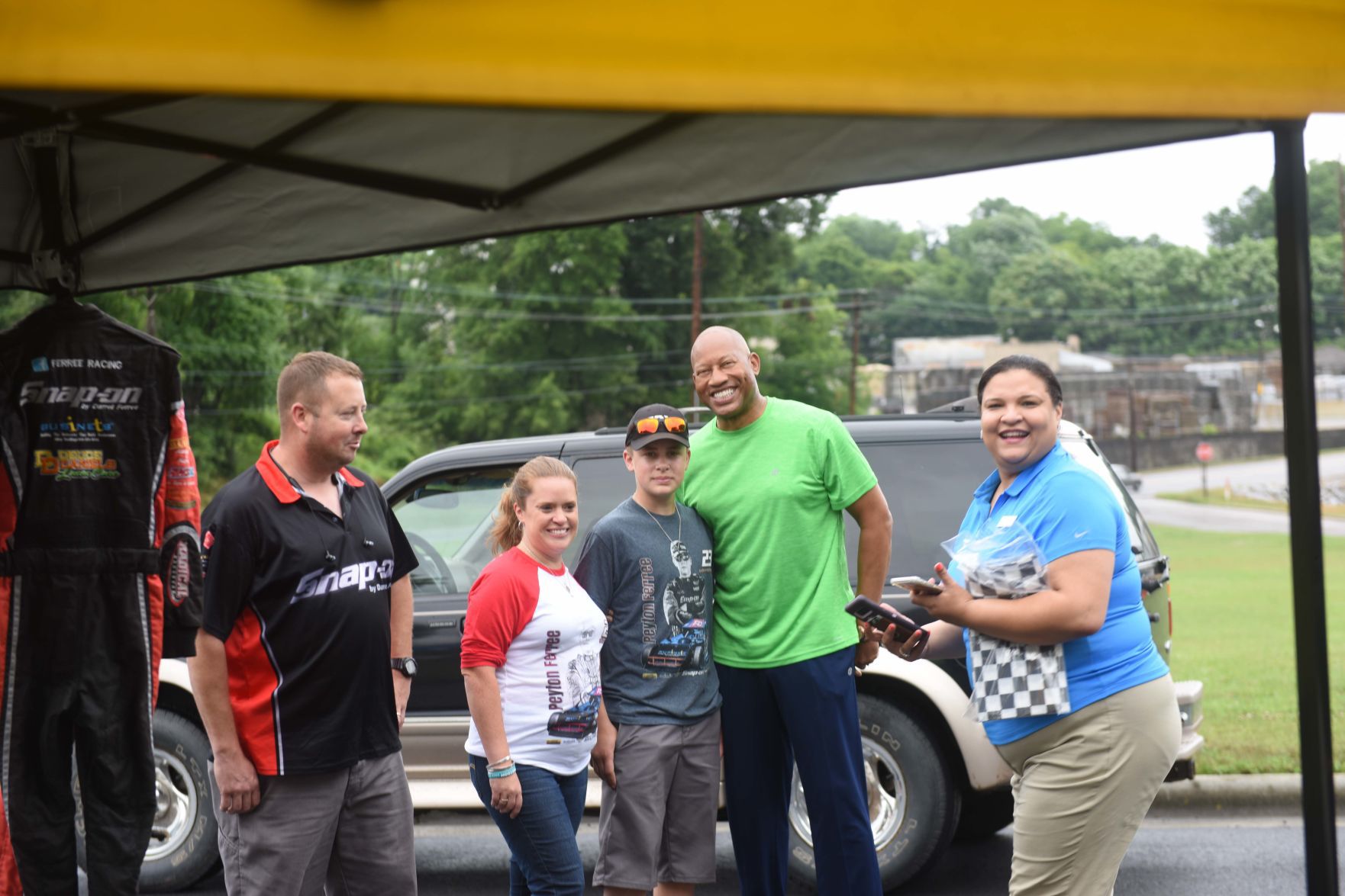 NASCAR driver Peyton Ferree visits Danville